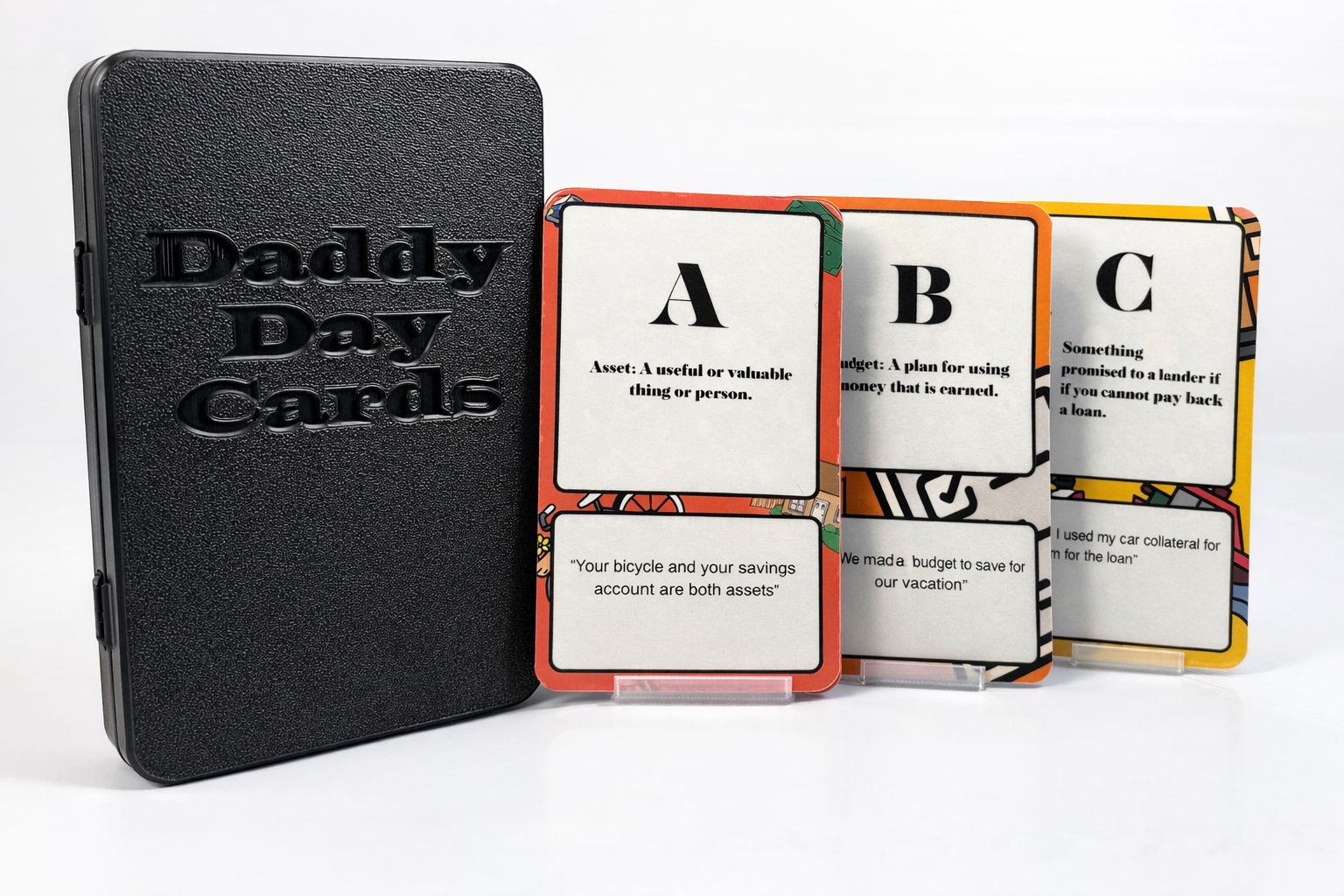 Daddy Day Cards - Financial Literacy Level 1