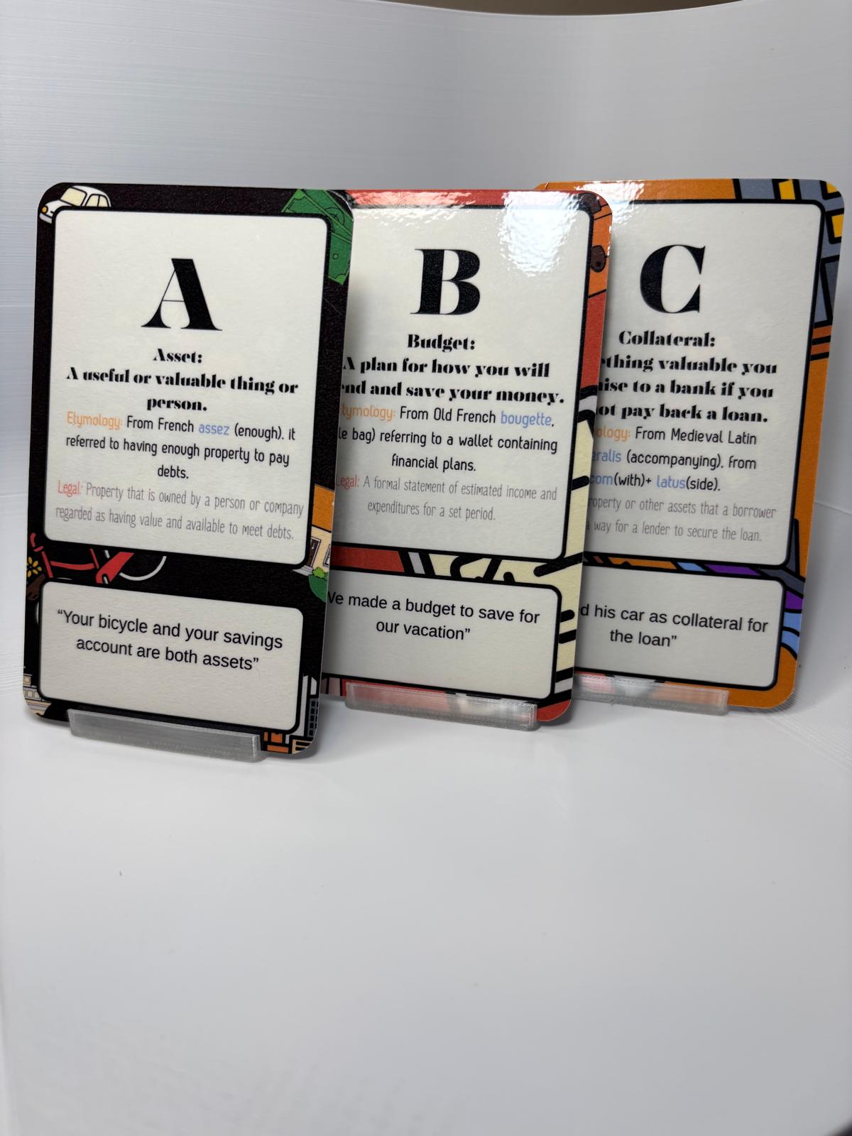 Daddy Day Cards - Financial Literacy level 3